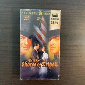 To The Shores of Tripoli VHS 1942 Fox War Classic John Payne Sealed 024543039341
